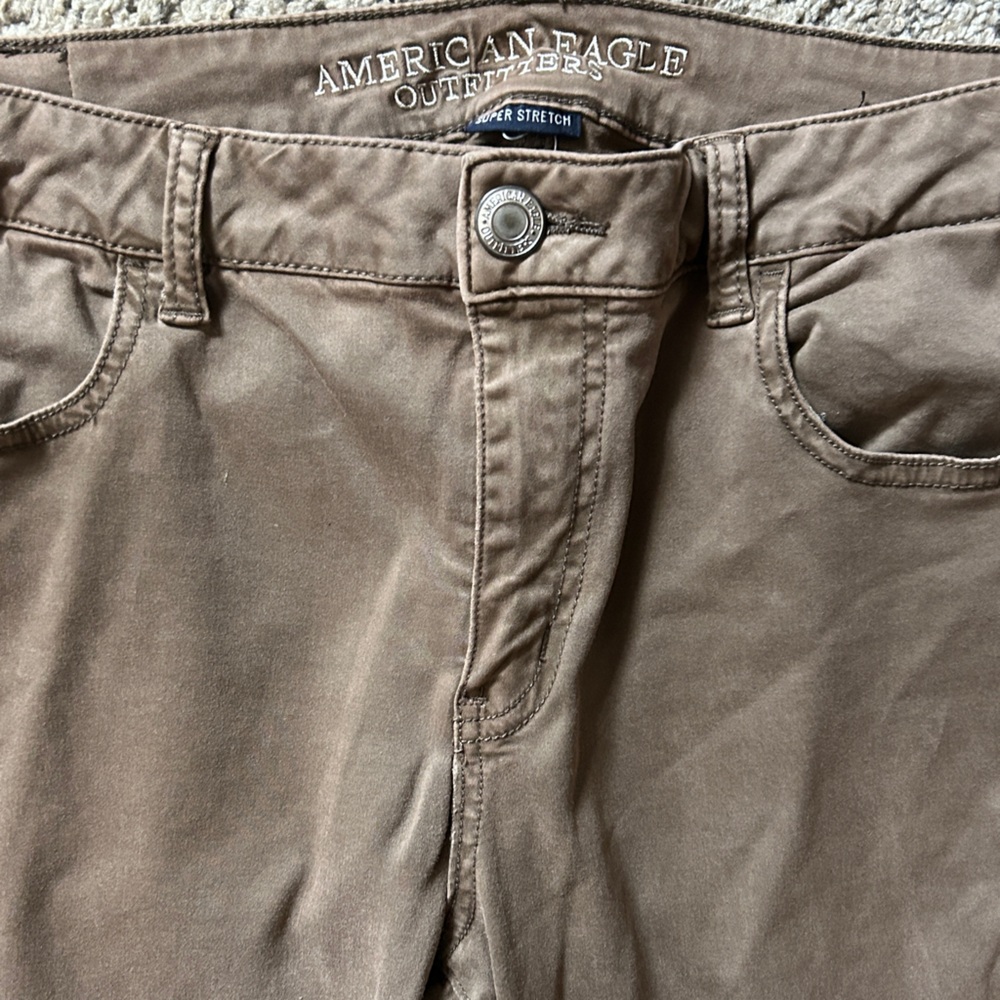 American Eagle Outfitters Brown Women’s Jeggings - Picture 4 of 7